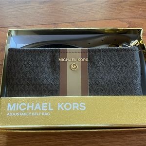 Michael kors adjustable belt bag